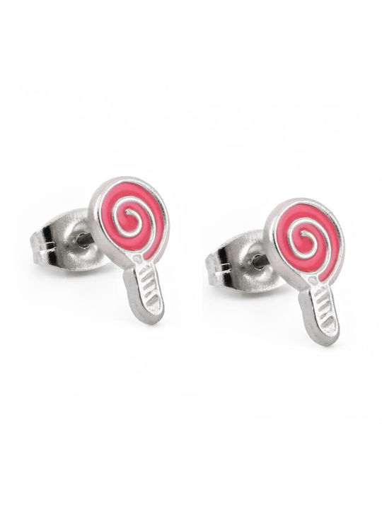 Piercing.gr Hypoallergenic Kids Earrings Studs made of Steel