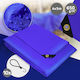 ECD Germany Waterproof Tarpaulin 650gr/m² 5x4m. Heavy Duty Blue