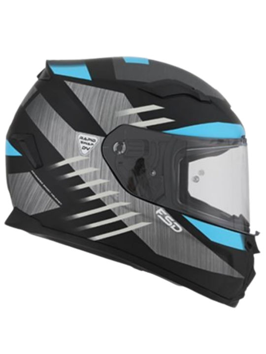 Faseed 820 Alien Black/Yellow Matt Motorcycle Helmet Full Face 28605733 |  Skroutz.mt