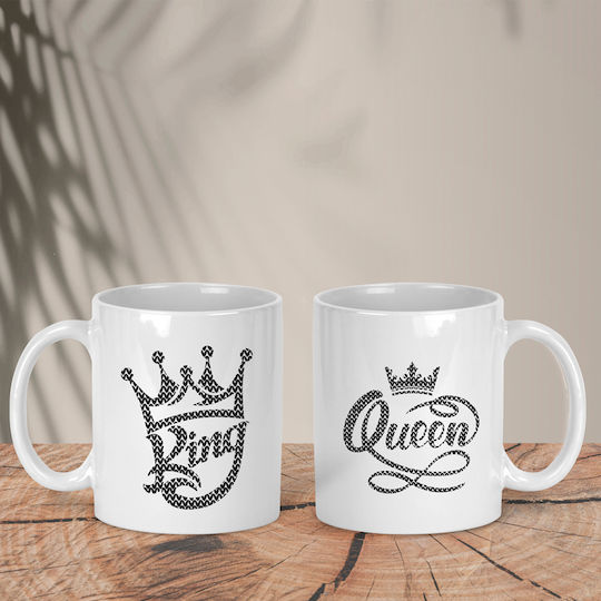 Mug Ceramic White 2pcs