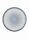 By Bone Plate Shallow made of Porcelain White with Diameter 27cm