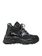 Γυναικεία Chunky Μποτάκια Μαύρα