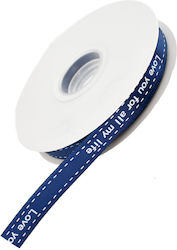 Cosmofan Satin,σατεν Band Monochrom Blau 22.5me...