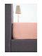 Viokarpet Bed Sheet Home View Rubber Hugger Powder Double 180x200cm +35cm