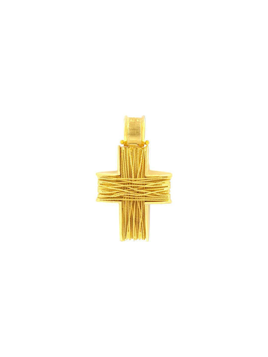 Q-Jewellery Gold Kreuz 18K