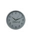 Ankor Wanduhr Kunststoff Gray