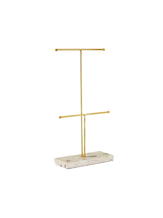 Madam Stoltz Jewellery Stand Metal 16.5x7.5x32cm