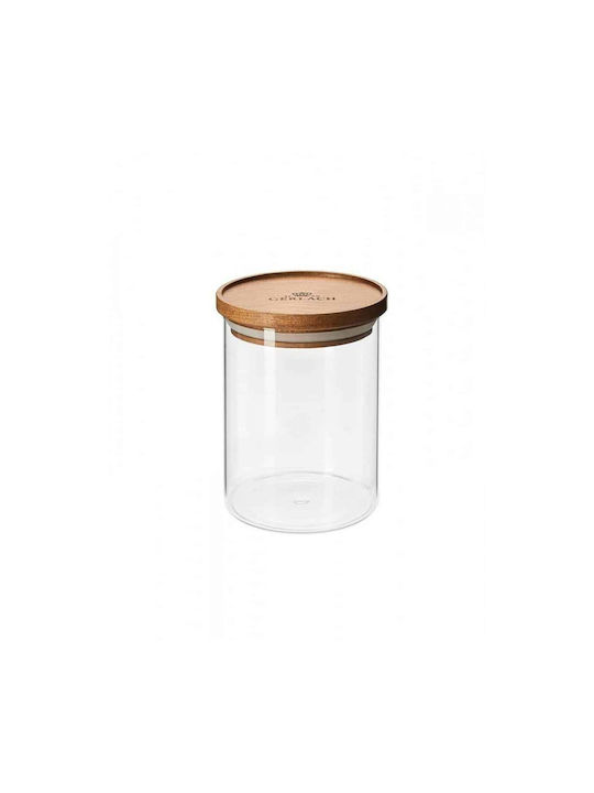 Gerlach Set 1pcs Jars General Use with Lid Glass 700ml