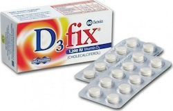 UNI-PHARMA D3 Fix 1200 IE 60 Tabletten UNI-PHARMA D3 Fix 1200 IE 60 Tabletten