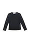 Babylon Kids Blouse Long Sleeve Black