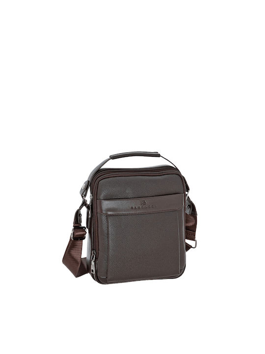 Bartuggi Leather Men's Bag Shoulder / Crossbody Brown