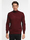 Men's Sweater Turtleneck BORDO