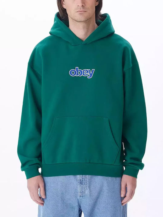 Extra Heavy Sweatshirt mit Kapuze Aventurine Green