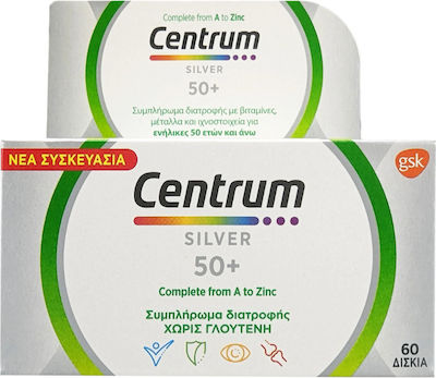 Centrum Silver 50+ Vitamină pentru Imunitate Imunitate 60 file