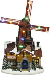 Kaemingk Christmas Illuminated Decorative with Battery with Music and Movement 27.5x18x12.5cm.