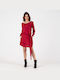 Fullah Sugah Mini Dress Red