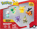 Jazwares Miniature Toy Pokemon Sableye, Axew, Snivy, Tepig, Oshawott, Pikachu for 4+ Years