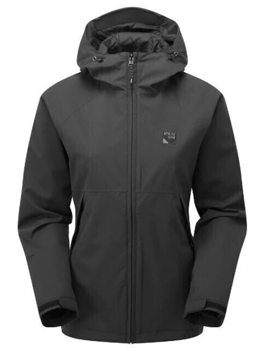 Hardshell Γυναικείο Μπουφάν Black