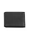 Mario Rossi Men's Leather Wallet with RFID Black