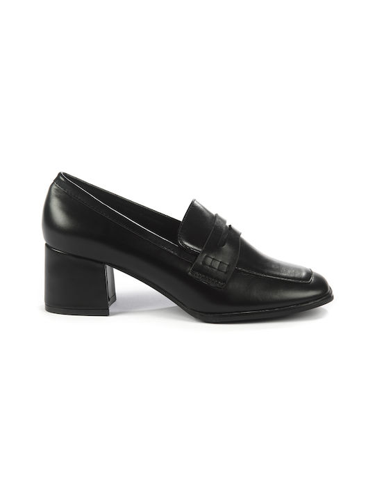 Fshoes Ascunse Pantofi cu toc Negre