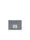 Herschel Charlie Small Women's Wallet Cards with RFID Gray