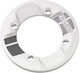 Truvativ Rock Guard 36T 104BCD 10mm Polycarb Λευκό με Λωρίδες