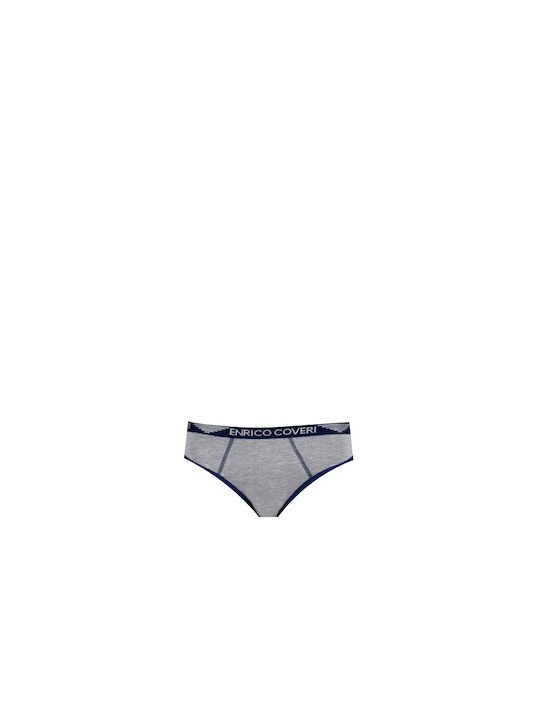 Enrico Coveri Kids' Brief Gray