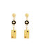 Cactus Jewelry Earrings Gold Plated