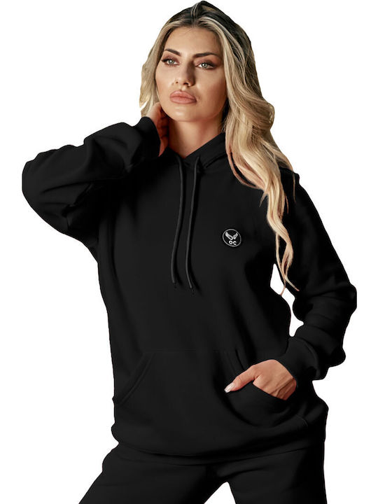Bodymove Women's Hooded Sweatshirt Black