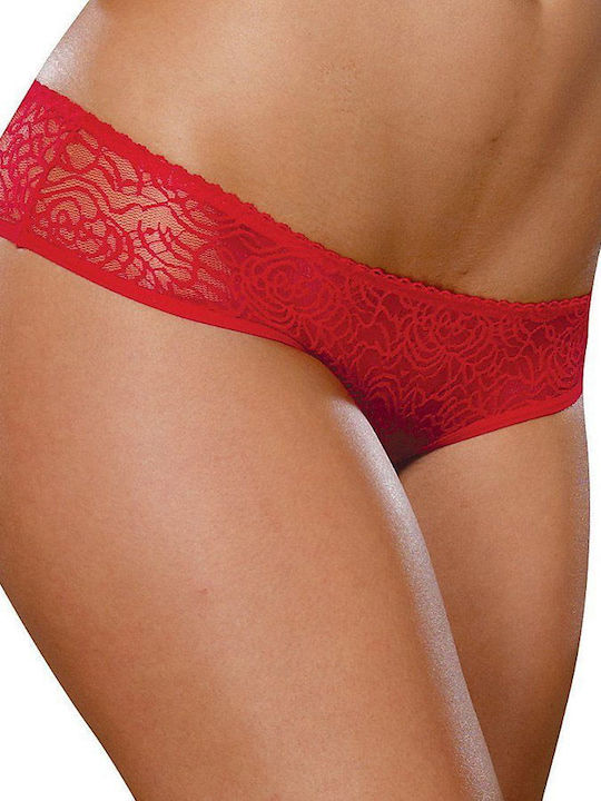 Dreamgirl Damen Slip Rot