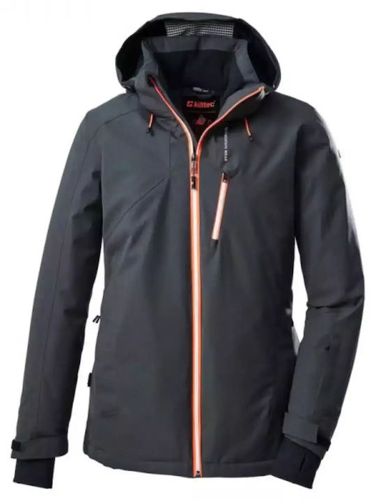 Killtec Ksw 38610-298 Γυναικείο Μπουφάν για Σκι & Snowboard Γκρι