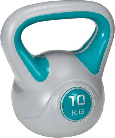 Sportnow Sportnow Kettlebell din PVC 10kg Verde