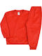 Kids Sweatpants Set Red 2pcs