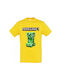 Kinder-T-Shirt Gelb