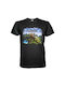 Kinder-T-Shirt Schwarz