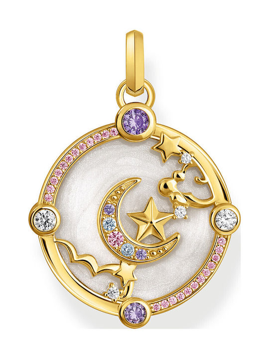 Thomas Sabo Гривна Лилава Луна