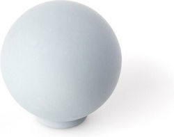 Rei Knob Furniture made of Metallic Grey matte 7-308.02M 1pcs