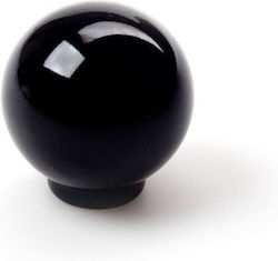 Rei Knob Furniture made of Metallic Black 7-307.03 1pcs
