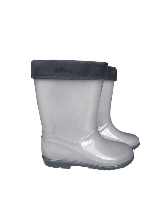 Fengi Kids Wellies with Internal Lining Gray