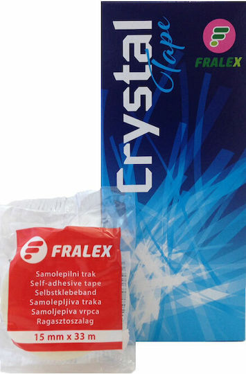 Fralex Klebeband 15mm x 33m 10Stück Transparent