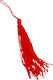 Kappa Decor Decorative Tassel for DIY Crafts Red