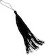 Kappa Decor Decorative Tassel for DIY Crafts Black