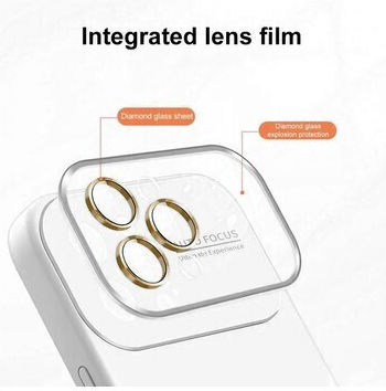 Kameraschutz Gehärtetes Glas White für das Apple iPhone 13 Pro.