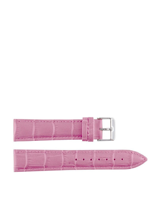 New Era Lederriemen Rosa 18mm