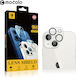 Mocolo Lens Full Camera Protection Membrane Black for the iPhone 15 / 15 Plus