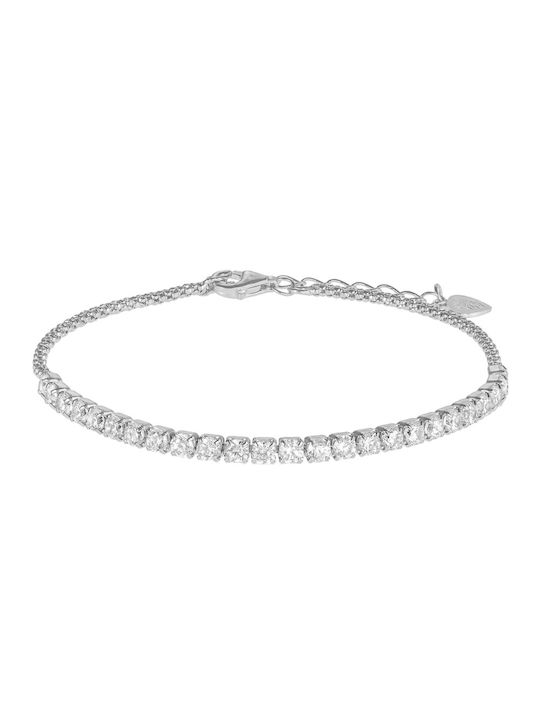 Ioannis Kosmima Bracelet Riviera made of Silver with Zircon