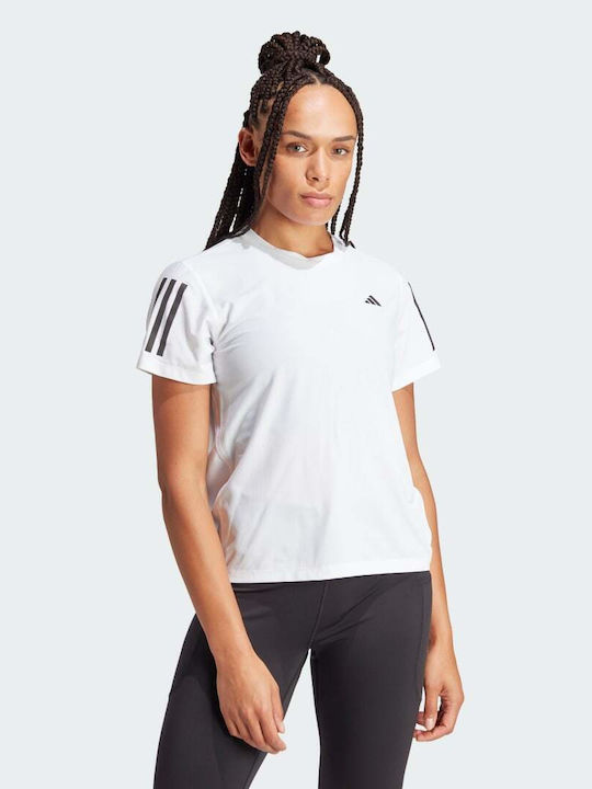 Adidas Own Feminin Sport Tricou Alb