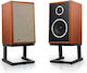 KLH Model 3 Pereche Boxe Hi-Fi Bookself 150W 2 Nr. de șoferi L31.1xA29.2xÎ71.8cm. West African Mahogany