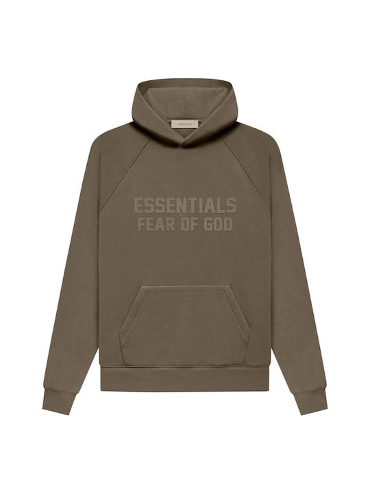 Essentials Men's Hooded Sweatshirt Wood