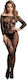 Le Désir Bodystocking Ολόσωμο Καλσόν Διχτυωτό με Ανοιχτό Καβάλο Μαύρο